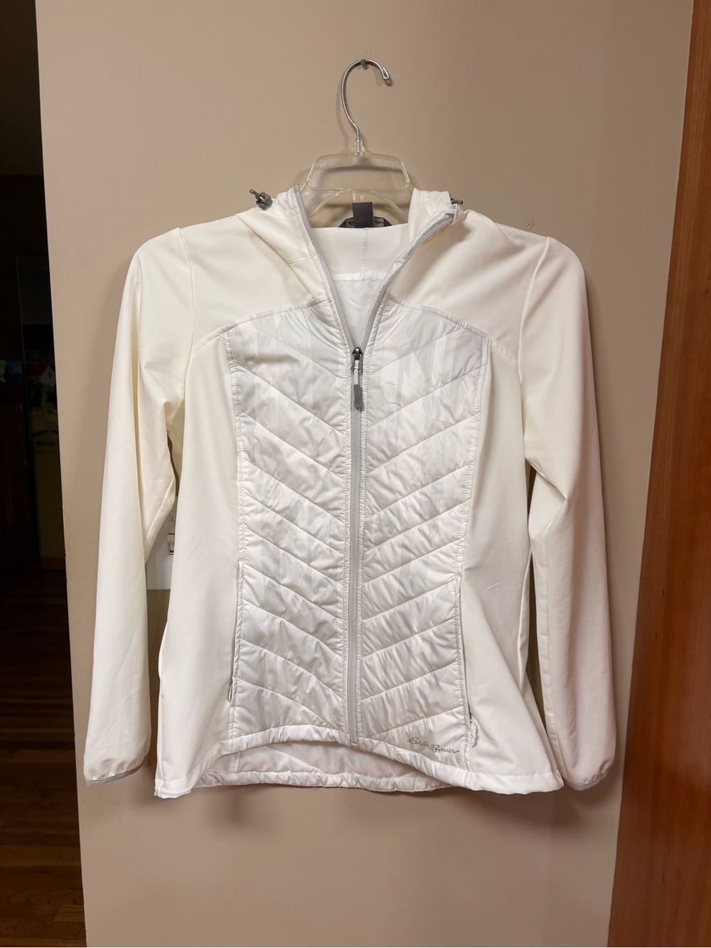 White Eddie Bauer Jacket